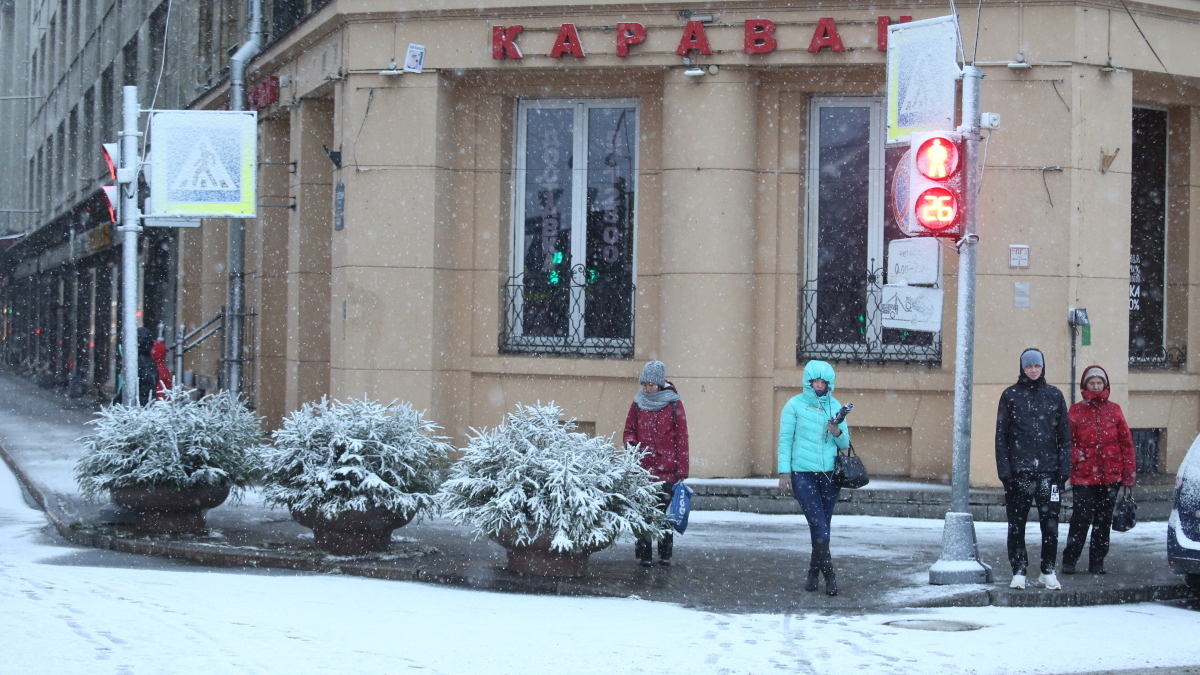 Петербуржцев ждет резкое потепление к понедельнику