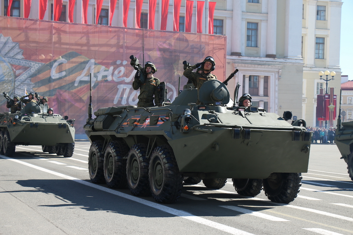 В пятницу в Петербурге состоится репетиция парада Победы
