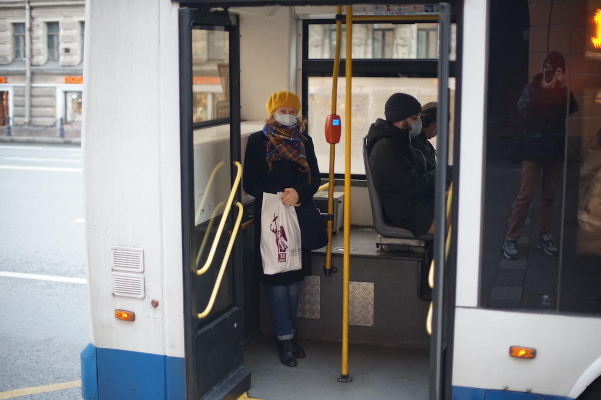 Датчики пассажиропотока в автобусах