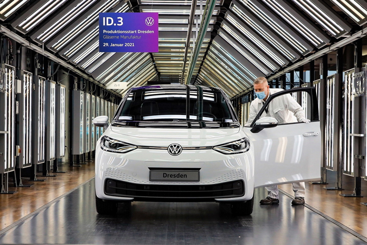 В Германии стартовало серийное производство Volkswagen ID.3