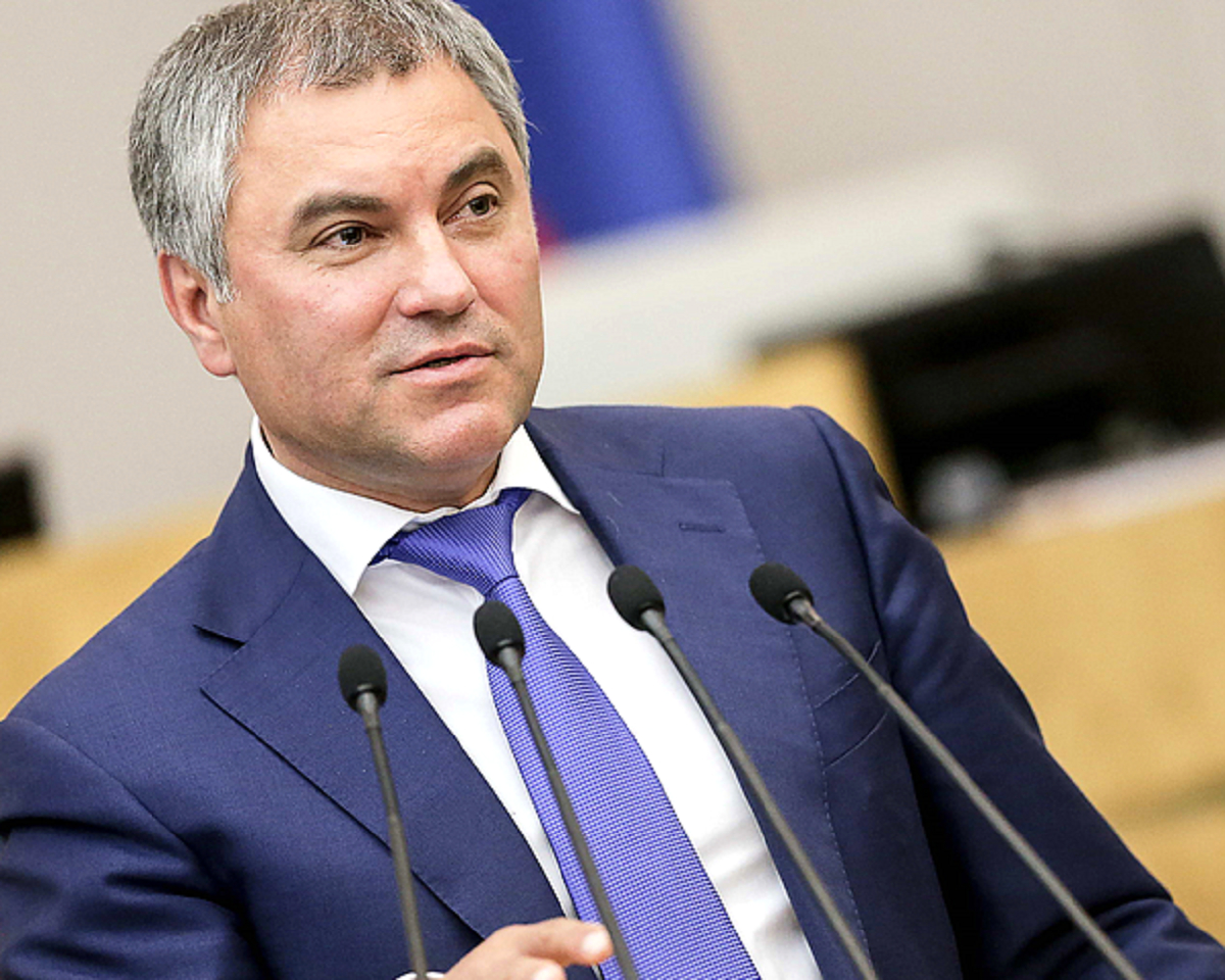 Володин посоветовал уволиться всем, кто не поддерживает спецоперацию на Украине