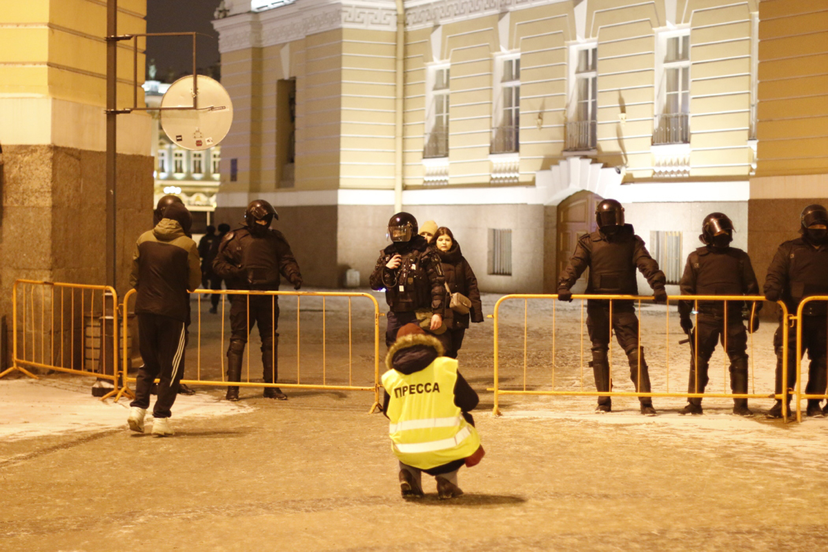 В Петербурге более 40 участников митинга 21 апреля получили штрафы и аресты