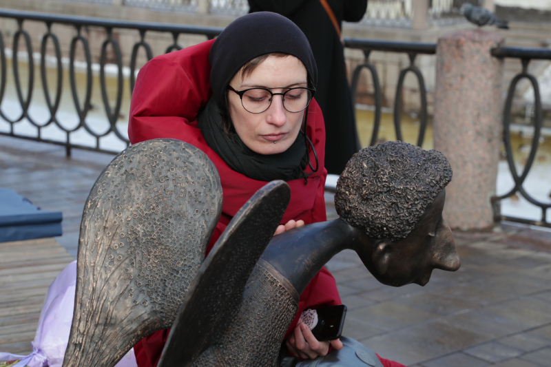 Вдова автора скульптуры «Печальный ангел» умерла на 35-м году жизни