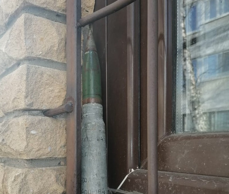 Учебный снаряд спровоцировал эвакуацию магазина в Приморском районе
