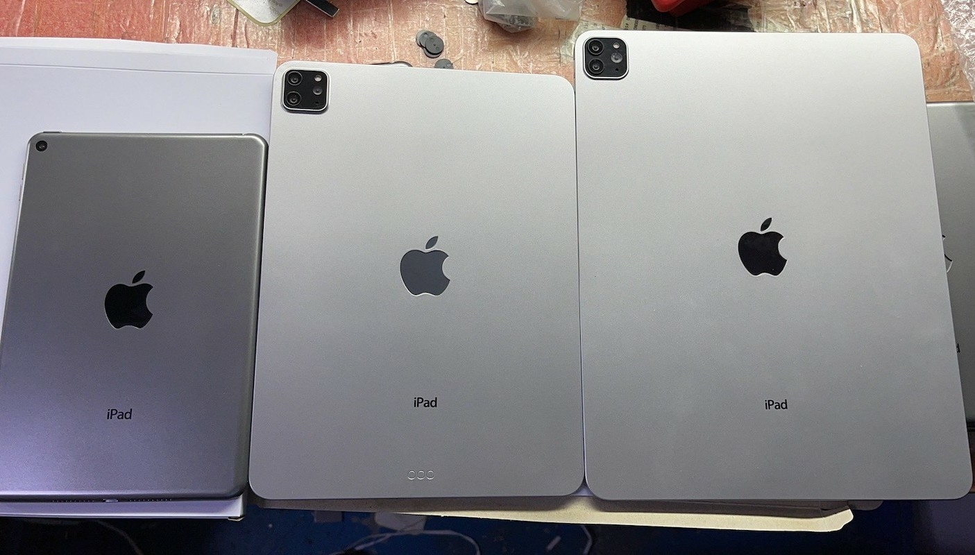 В сеть попали «живые» фото трех новых iPad