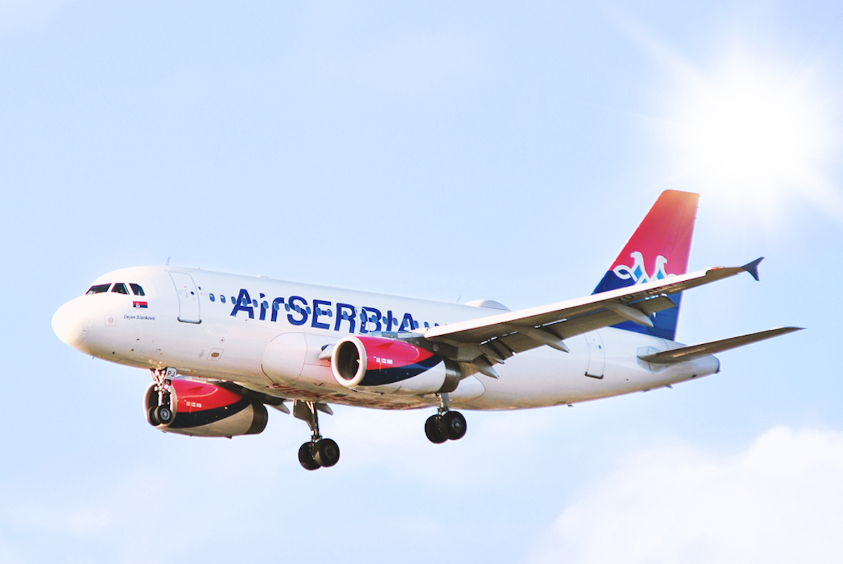 Air Serbia запустит рейсы из Петербурга в Белград через месяц