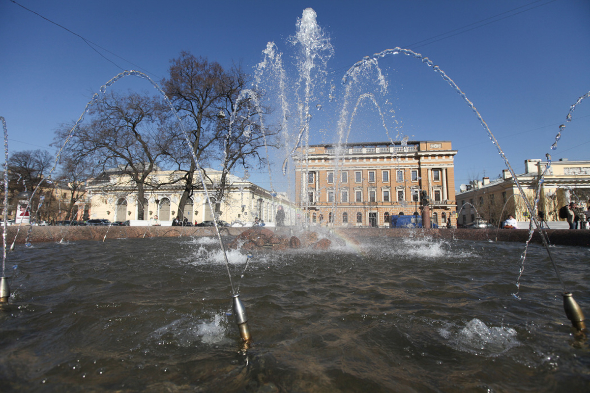 В сезоне 2021 для петербуржцев запустят более 60 фонтанов