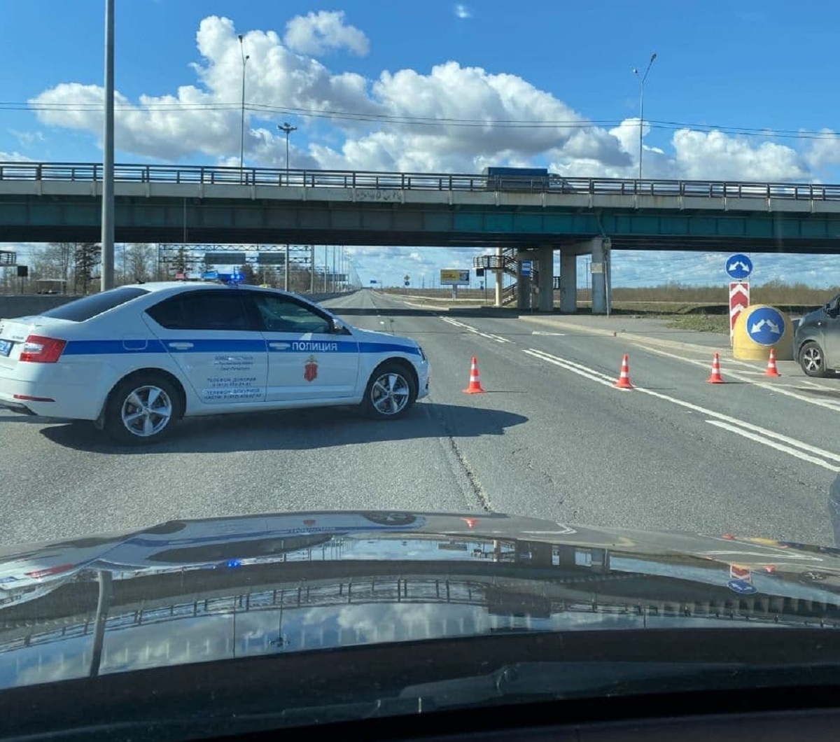 В аварии на Киевском шоссе погиб водитель фуры