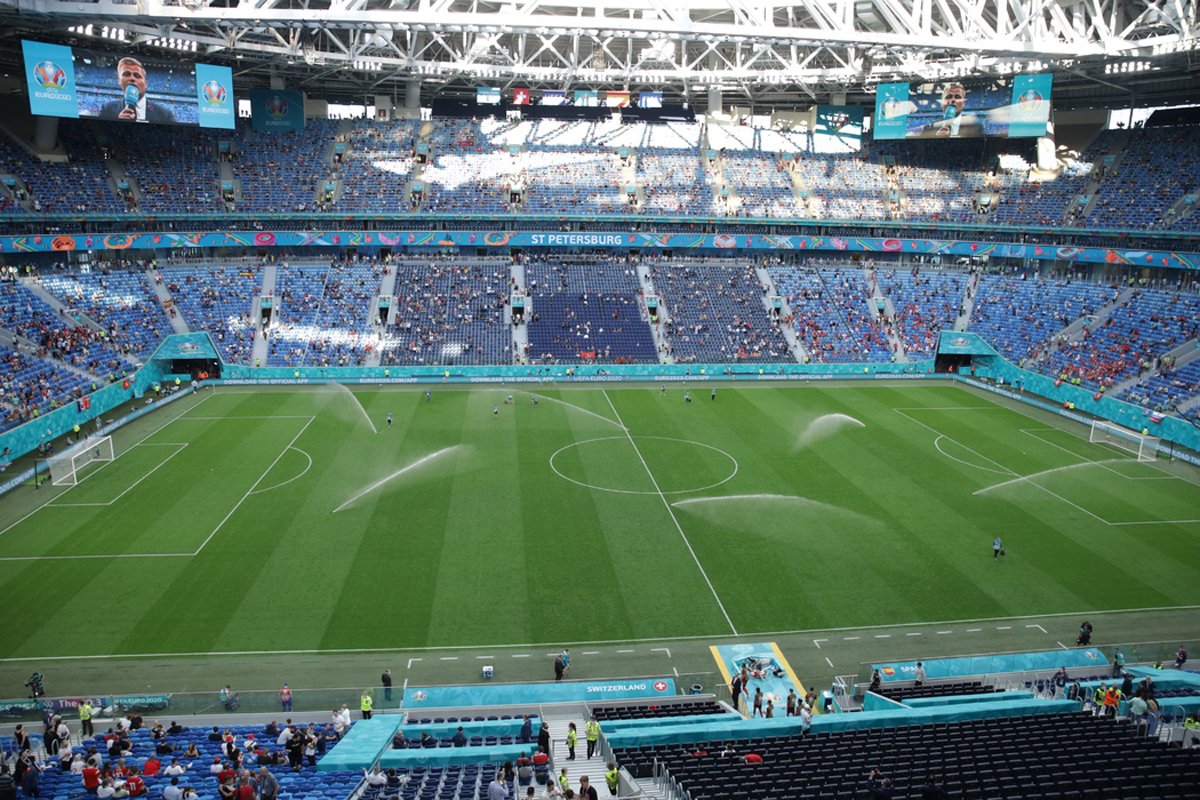 В УЕФА назвали невероятным достижением проведение матчей Евро в Петербурге