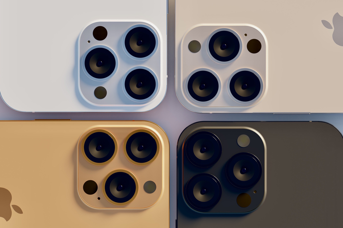 В сети появились изображения iPhone 13 Pro Max в новых цветах
