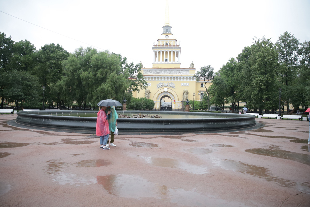 Начало недели в Санкт-Петербурге будет умеренно теплым