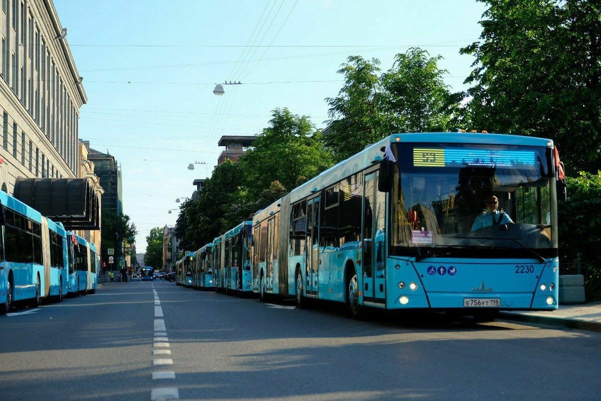 Петербург лидирует по количеству автобусов на сжиженном природном газе