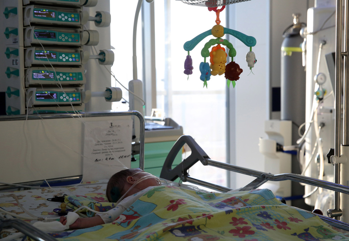 За октябрь выросло число госпитализаций в детскую больницу имени Филатова