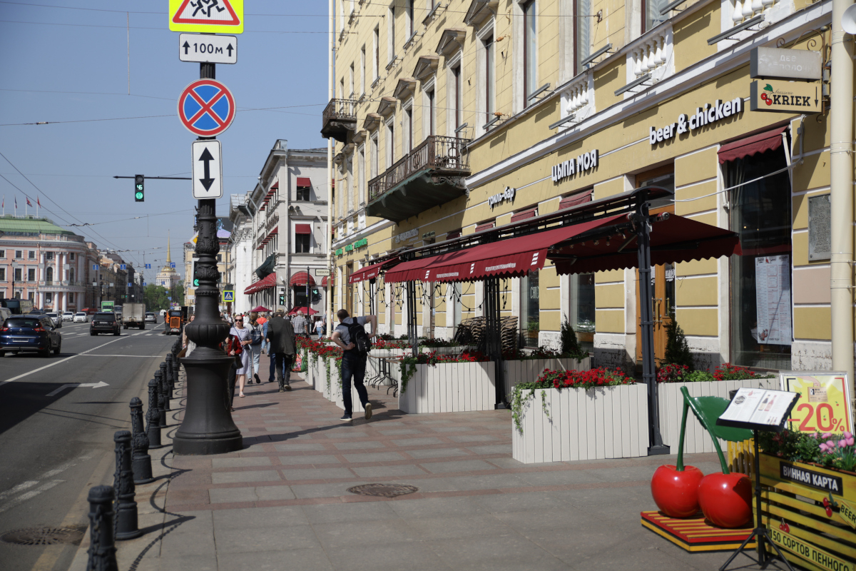 В 2021 году в Петербурге стали в два раза реже закрываться кафе и рестораны