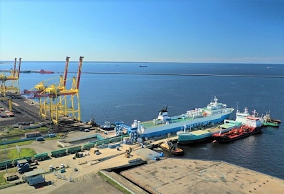 Новый порт Усть Луга