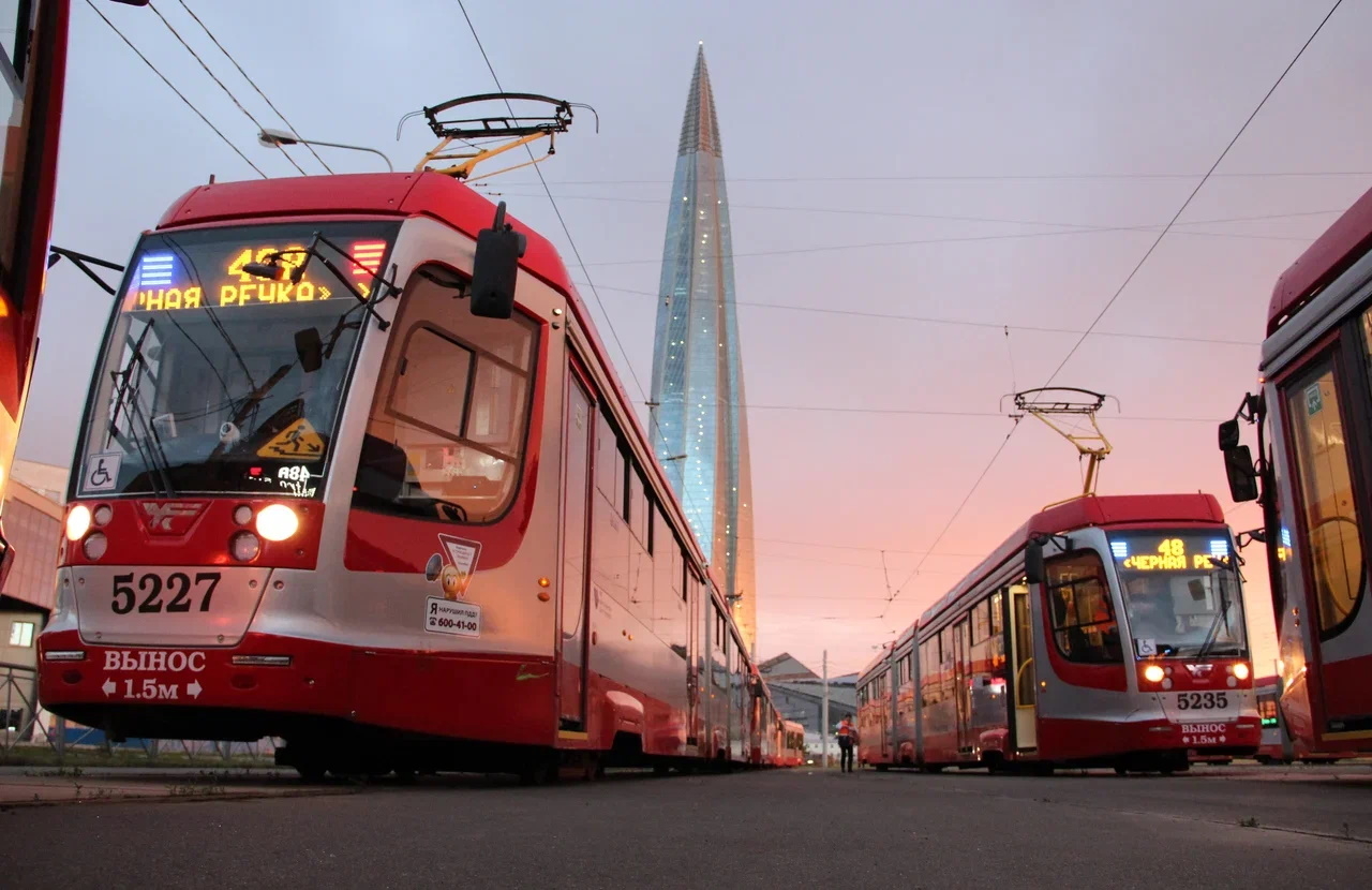 В Петербурге начали строить новую трамвайную линию