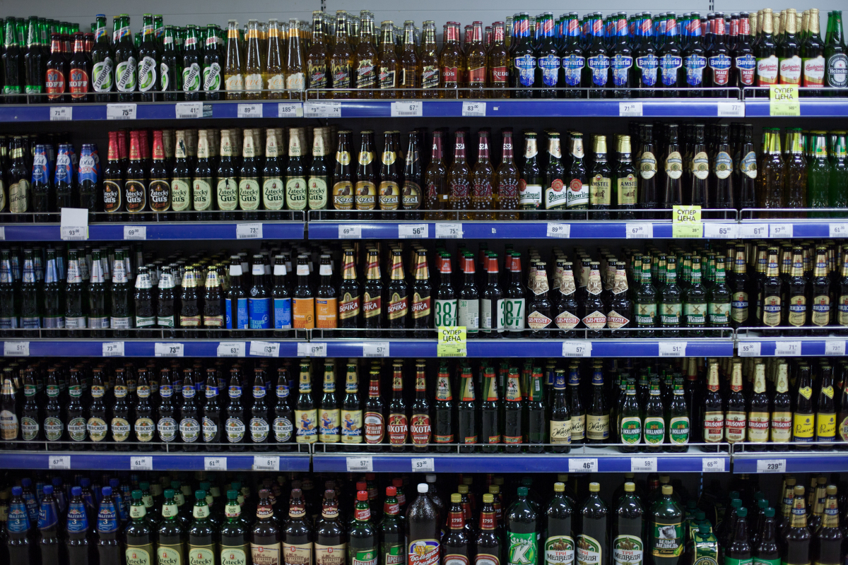 В России резко упали продажи импортного пива
