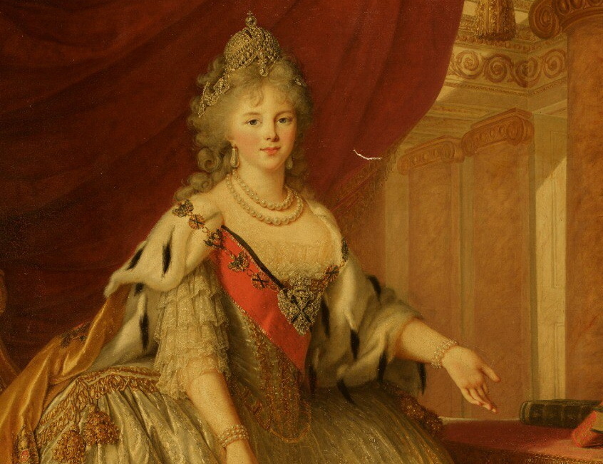 Отреставрированный портрет императрицы Марии Федоровны вернулся в экспозицию Эрмитажа