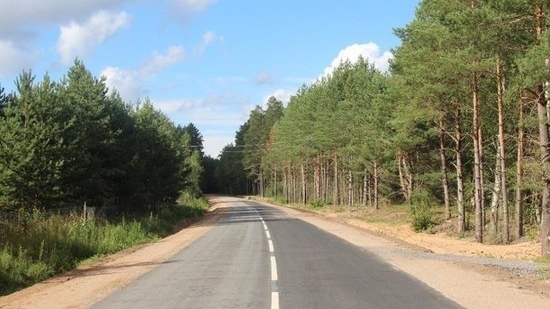 В Псковской области открыли 11 км отремонтированной дороги