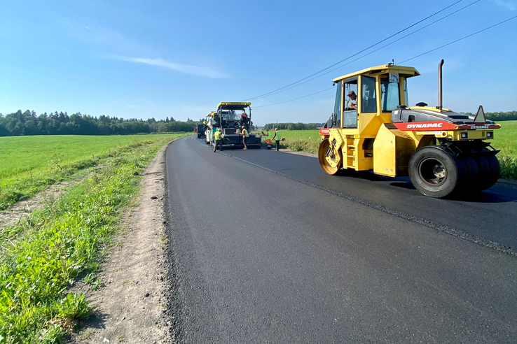 В Ленобласти завершили ремонт дороги на Кипень