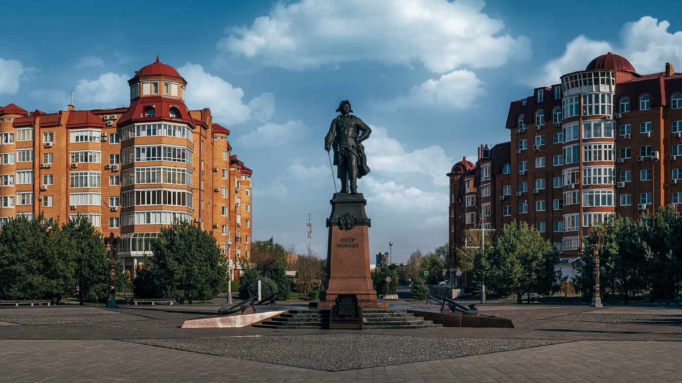 астрахань площадь петра