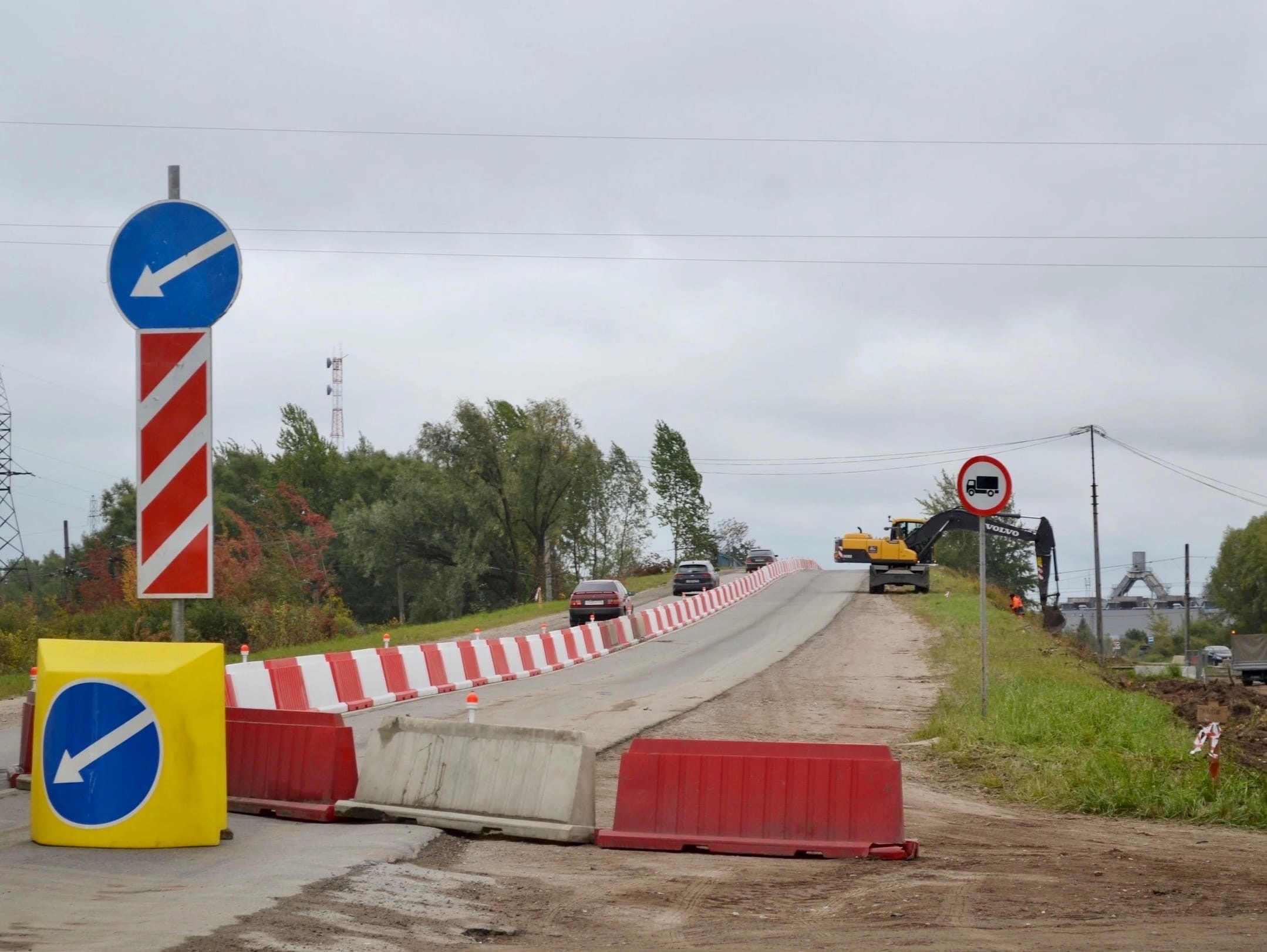 В Великом Новгороде проведут ремонт путепровода на Лужском шоссе