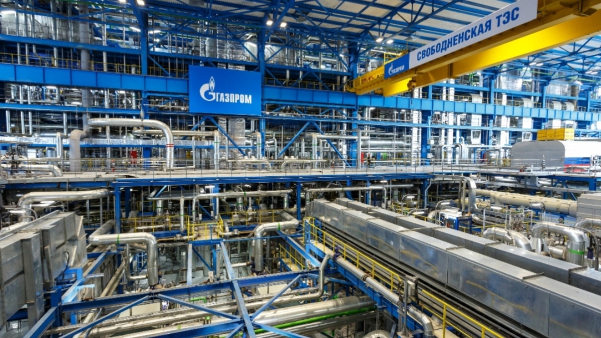 «Газпром» запустил производство СПГ на станции «Портовая»