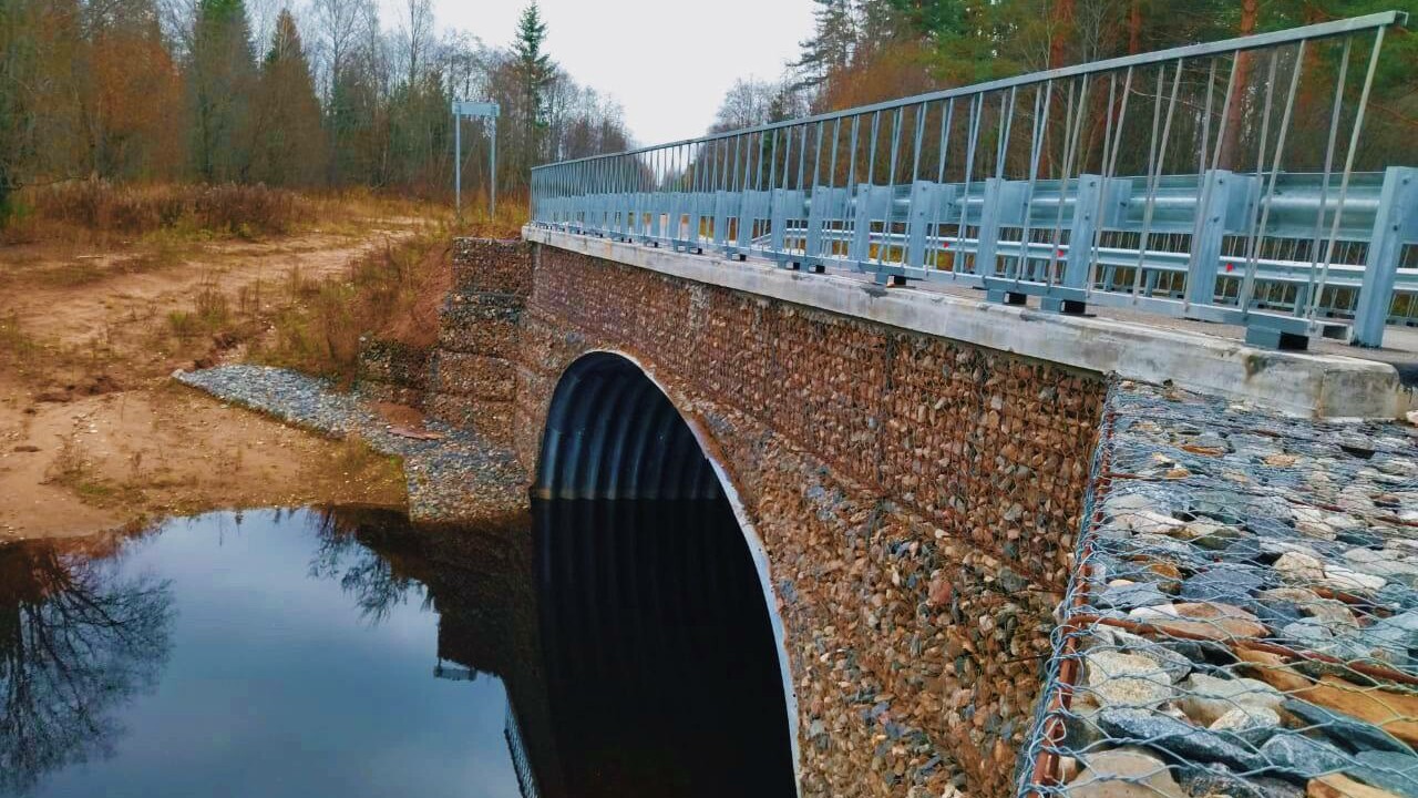 В Новгородской области появился уникальный мост