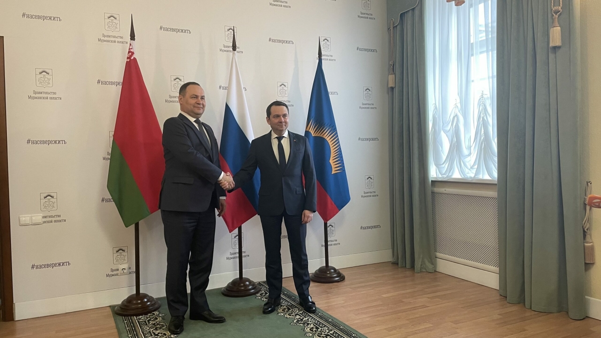 Мурманская область планирует подписать пять соглашений с Республикой Беларусь