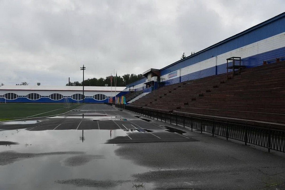 В Таре Омской области к празднику «Королева спорта» будет полностью  обновлен стадион «Олимп» - АБН 24