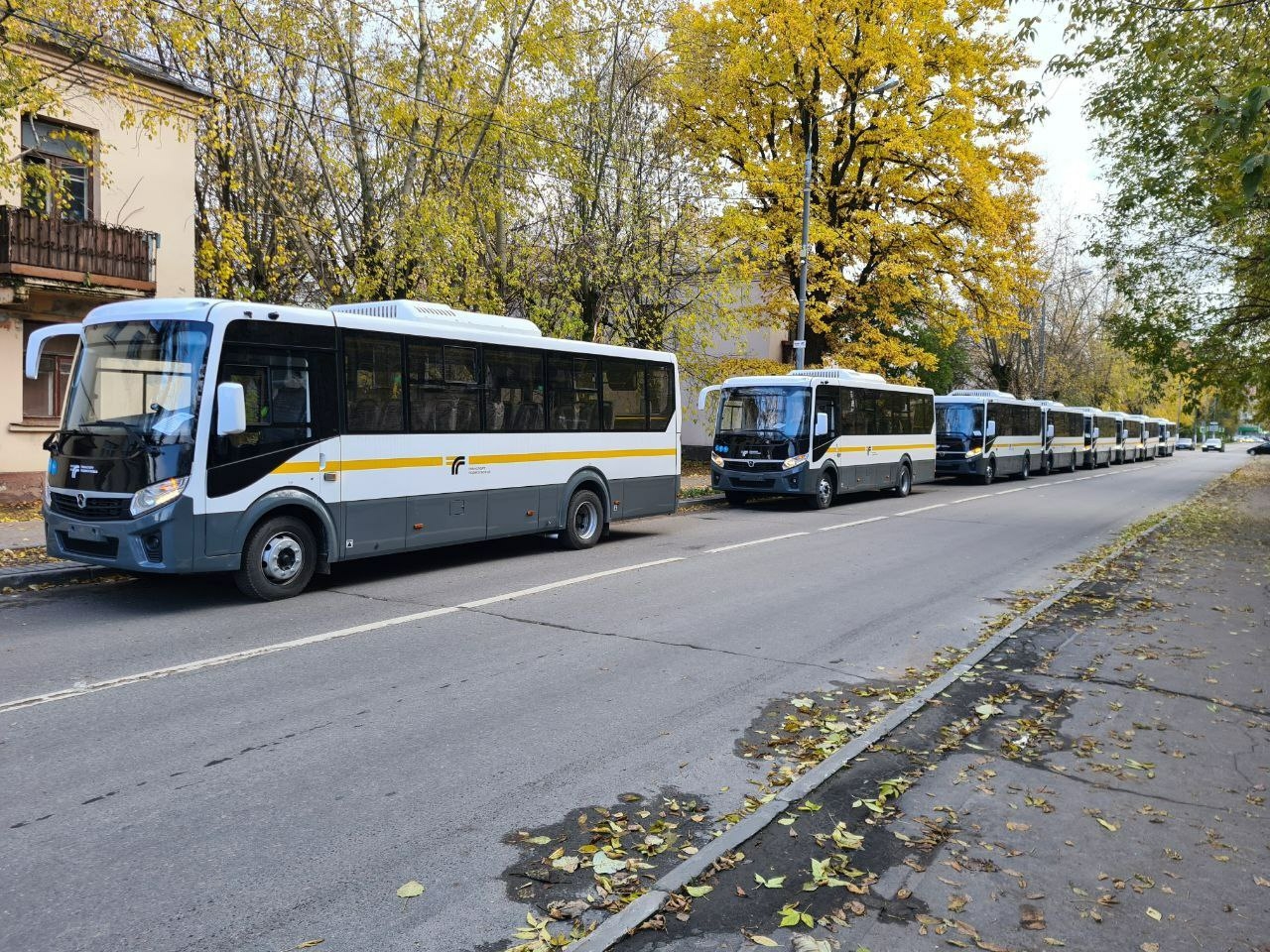 В Химках вышли восемь новых автобусов на маршруты общественного транспорта  - АБН 24