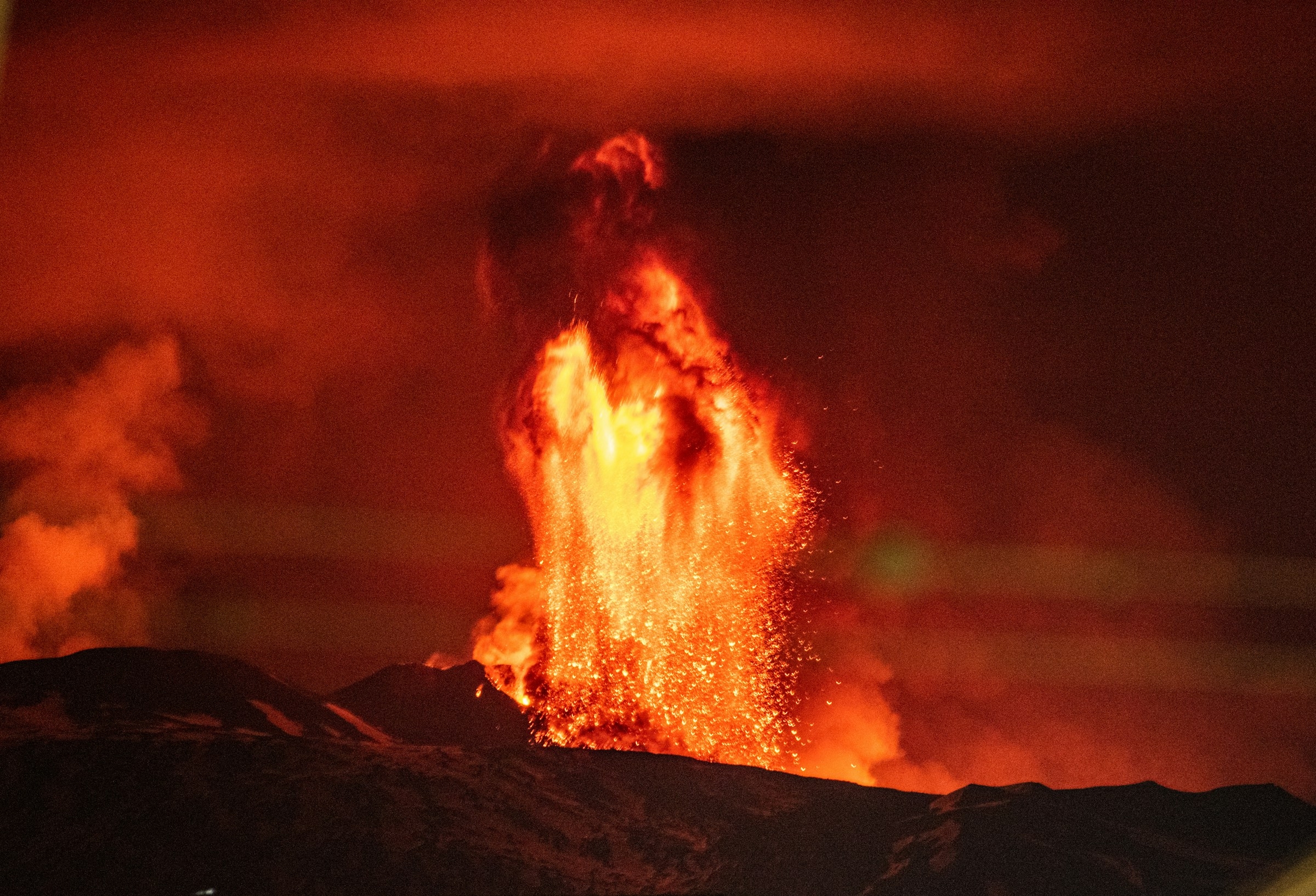 Eruption вулкан