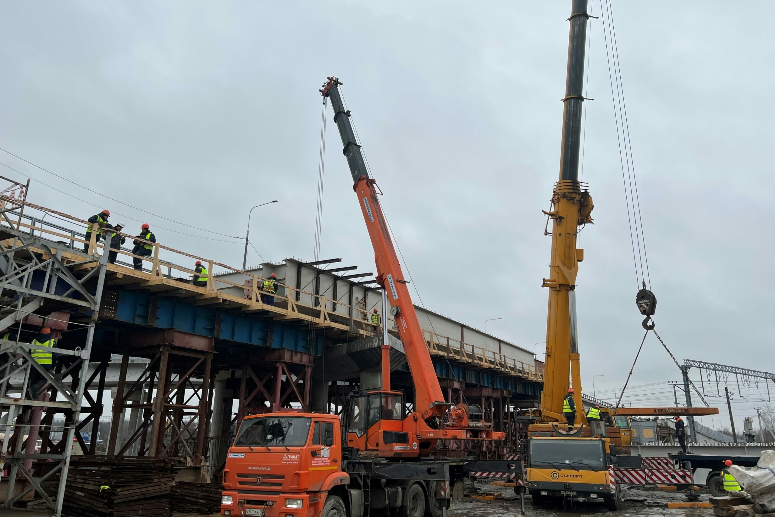 В Петербурге начались работы по строительству нового путепровода - АБН 24