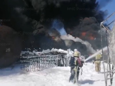 Стала известна предварительная причина пожара в Омске