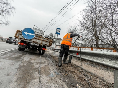В Подмосковье началась генеральная уборка дорог после зимы