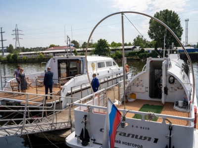 В Калининград поступили новые суда для пассажирских перевозок по заливам
