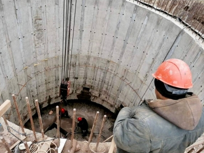В Колчаново Ленобласти специалисты реконструируют водоочистные сооружения