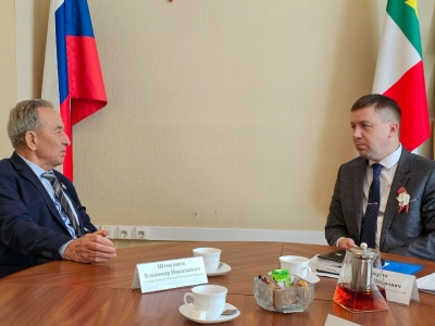 Руководители Минимущества Хакасии встретились с Государственным советником главы республики