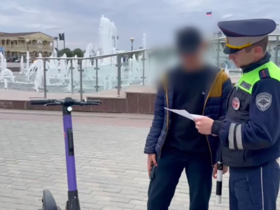 В Астрахани растет число нарушений на электросамокатах