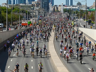 В Московском весеннем велофестивале приняли участие более 65 тыс. человек