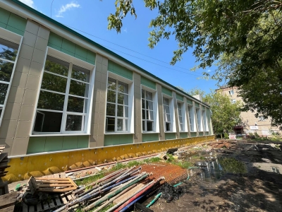 Образовательный центр №8 в Ногинске отремонтирован на 75%
