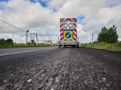 В Гатчинском районе стартовал второй крупный ремонт региональной сети дорог