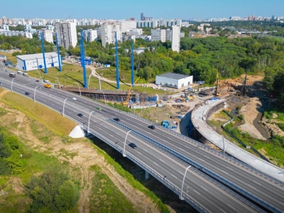 Дороги Москвы продолжают развиваться