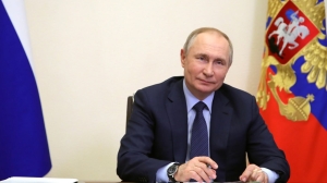 Владимир Путин выступил на заседании Совета безопасности - Фото