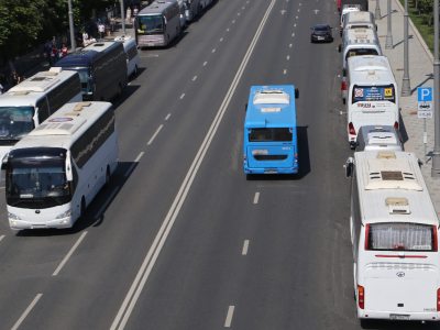 В Петербурге водитель автобуса получил штраф за нарушение скоростного режима