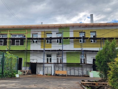 В домодедовском саду «Полянка» стартовали отделочные работы
