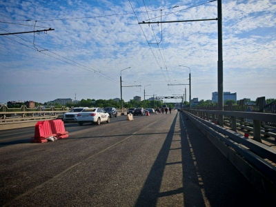 В Костроме завершаются восстановительные работы на мосту через Волгу