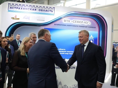 На форуме в Казани презентовали успехи Астрахани в развитии МТК «Север – Юг»