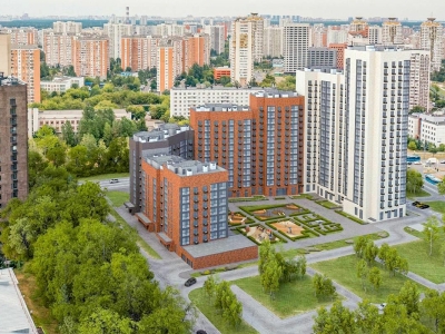 На Краснодонской улице Москвы появился ЖК по программе реновации