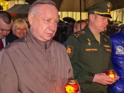 В Петербурге в ночь на 22 июня прошла акция «Свеча Памяти»